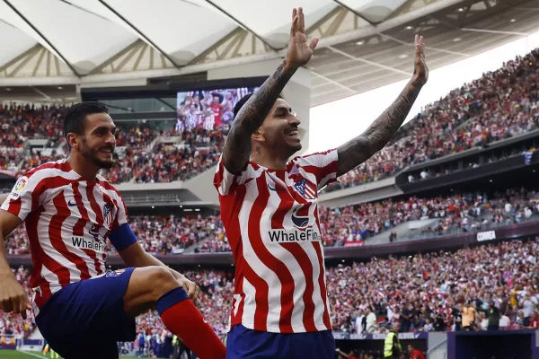 Con dos goles de Correa, Atlético de Madrid derrotó a Girona