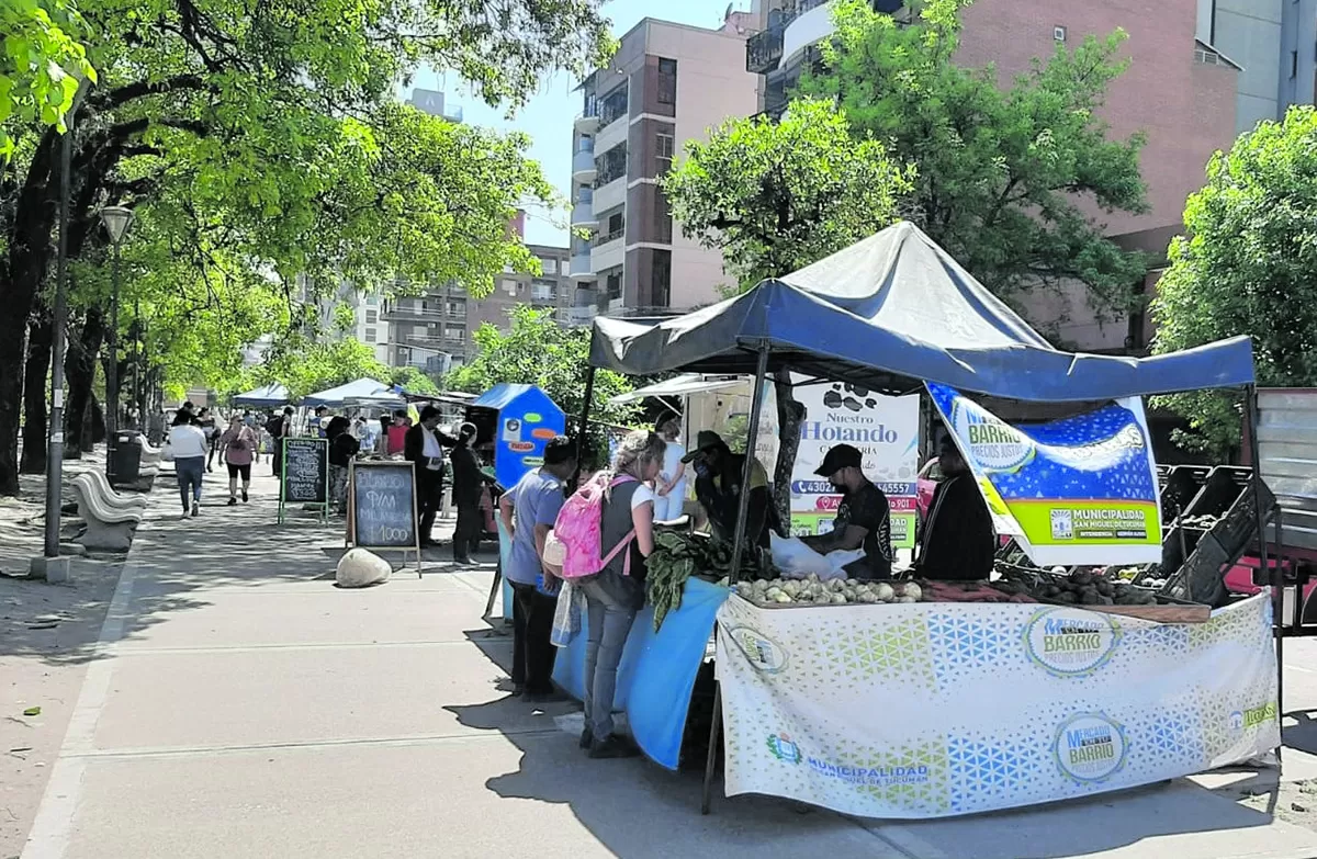 Mercado itinerante: dónde estarán los puestos del programa El Mercado en tu Barrio