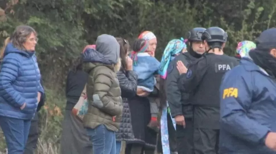 INCIDENTES. La tensión con los mapuches no cede en Villa Mascardi.  