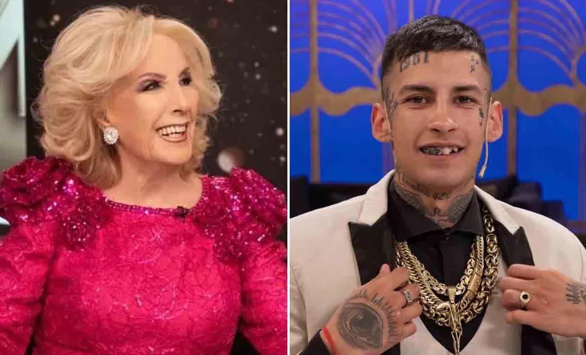 El tenso cruce entre L- Gante y Mirtha Legrand