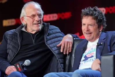 Reencuentro de las estrellas de “Volver al futuro”