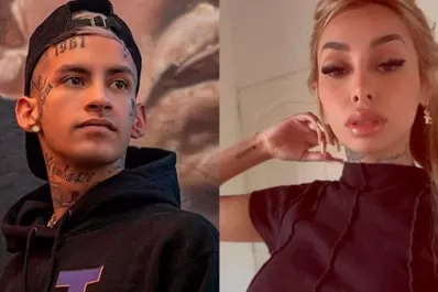 Filtraron un video donde se ve a los amigos de L-Gante llevando una bolsa con dinero para Tamara Baéz