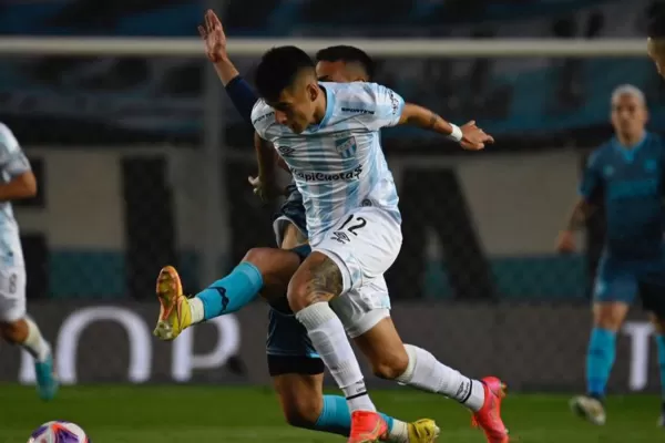 Atlético Tucumán cayó en su visita a Racing en Avellaneda