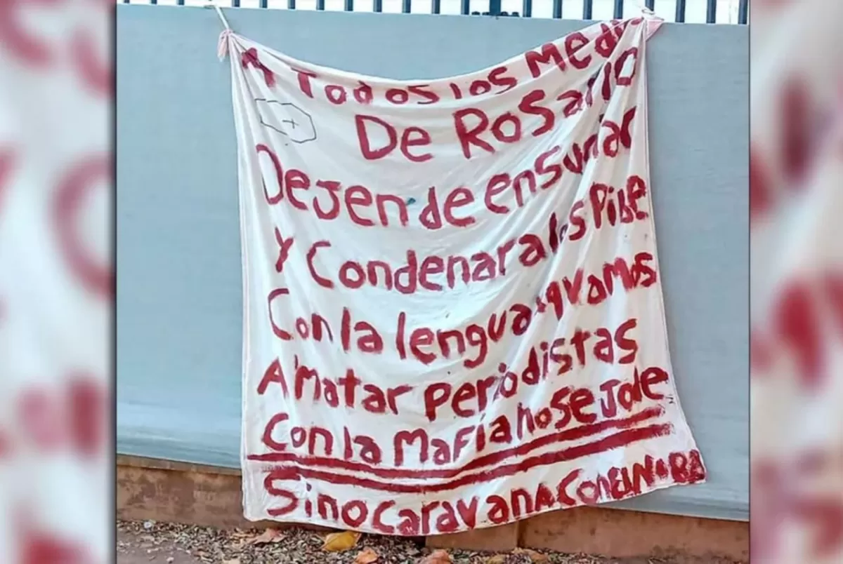 Una amenaza del narco rosarino.