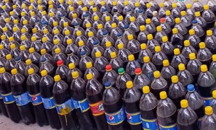 200 BOTELLAS llenas de Fernet fueron secuestradas dentro del estadio. 