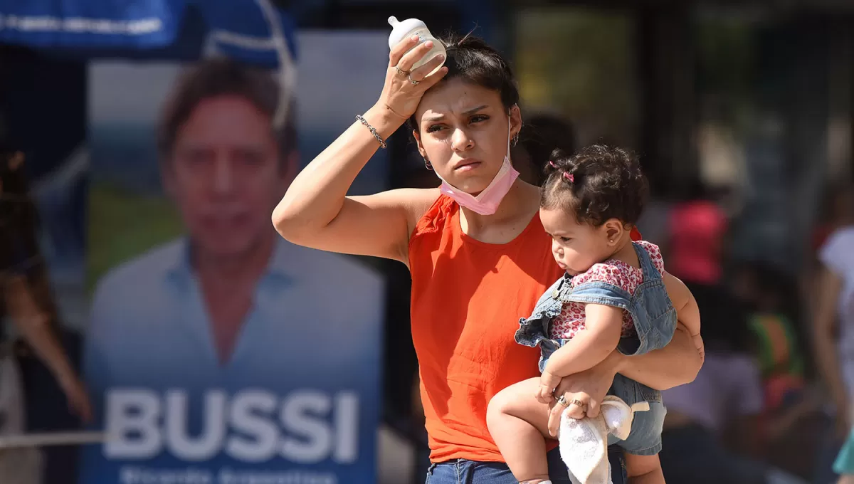 CALOR. Aunque se espera un cielo nublado, será una jornada calurosa en toda la provincia.