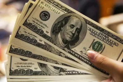 El dólar blue bajó hoy, pero aumentó $14 en una semana