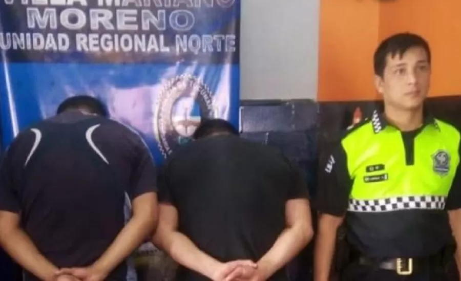 LOS DETENIDOS estaban armados. 