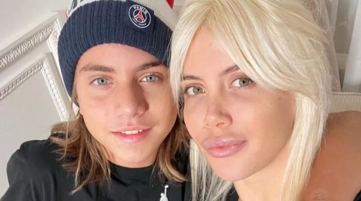 Valentino es el hijo mayor de Wanda Nara y Maxi López