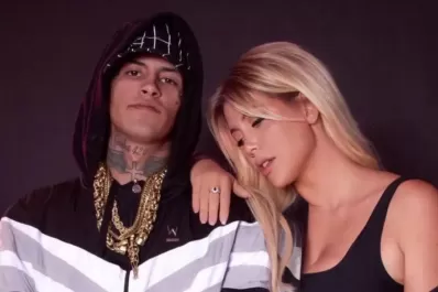 L- Gante publicó en sus redes una romántica foto junto a Wanda Nara