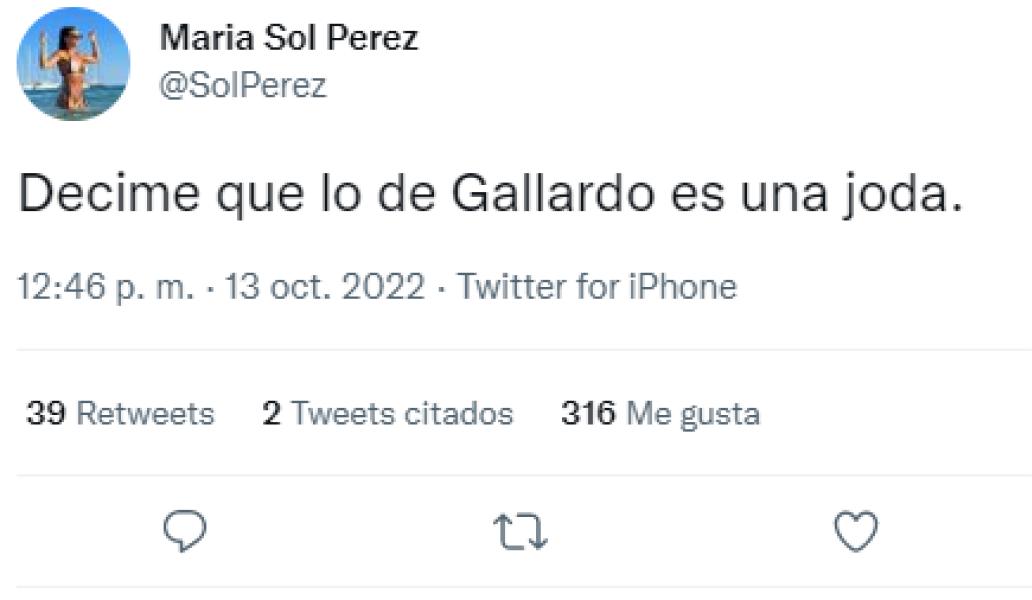 La reacción de los famosos tras la salida de Gallardo de River