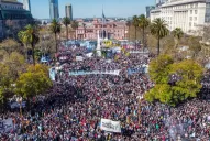 Día de la lealtad; Alberto alienta, pero no asiste