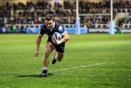 Video: el tucumano Mateo Carreras corrió 70 metros y anotó el try del año en Inglaterra
