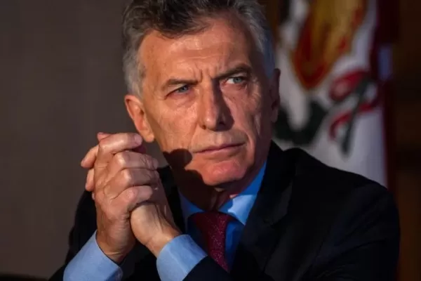 Macri actúa como candidato