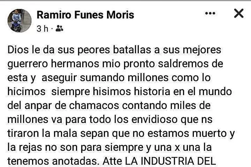 Los cuatro hermanos Caro irían a juicio por asociación ilícita