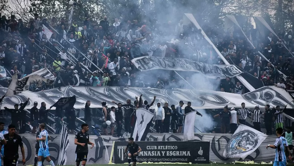 ILUSIONADOS. Gimnasia de Mendoza terminó cuarto y sueña con el ascenso a la Liga Profesional.