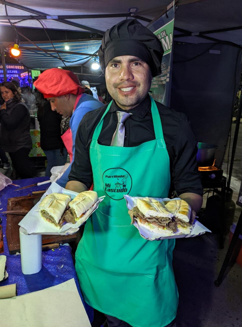 LA COCHA. Se impuso el producto de Parrillada Mi Cascudo. 