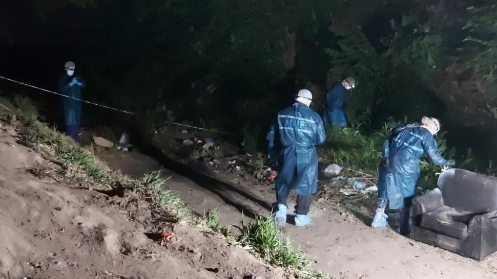 LUGAR DE LA TRAGEDIA. Allí se juntaban los adictos a consumir.  