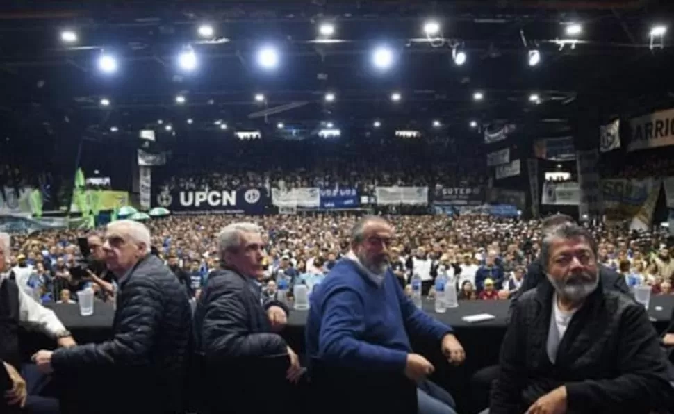 LA CGT. Los sindicalistas piden participar en las listas el año próximo.