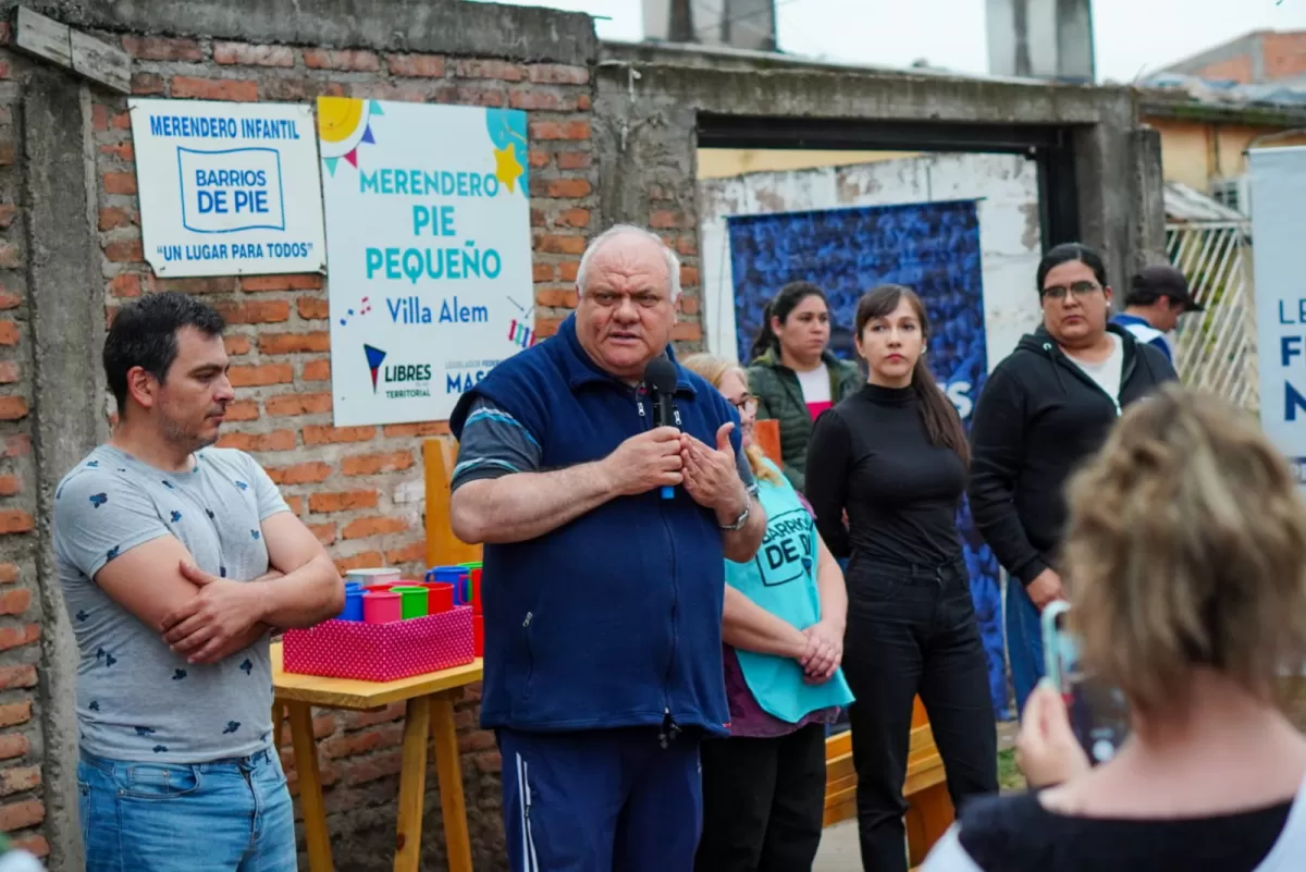 DE LIBRES DEL SUR. Federico Masso, junto a su equipo de trabajo. Foto de Prensa LDS