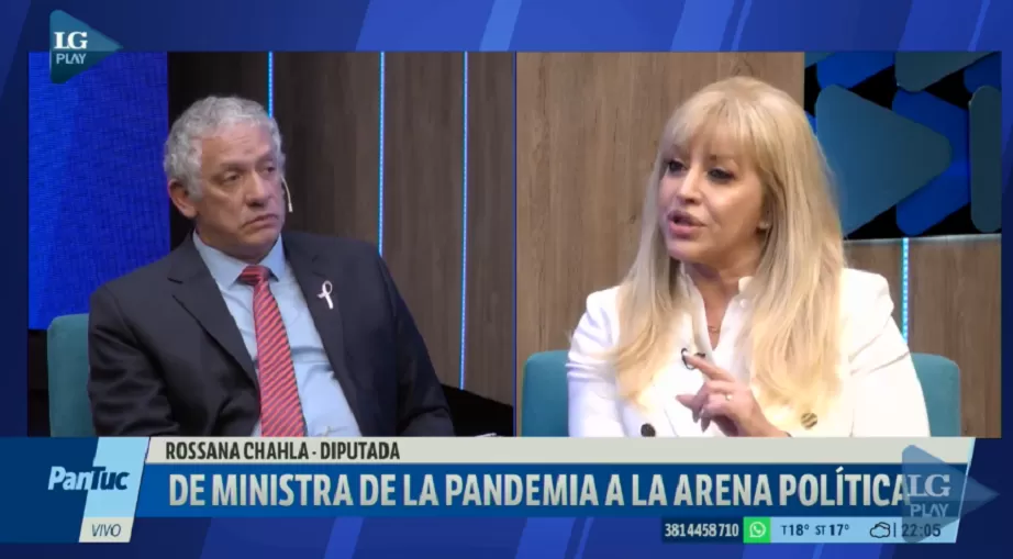 Rossana Chahla rompió el silencio sobre su posible candidatura a Intendenta de San Miguel de Tucumán