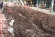 ¿Cómo avanzan las obras en la semipeatonal de calle 9 de Julio y en el Mercado del Norte?