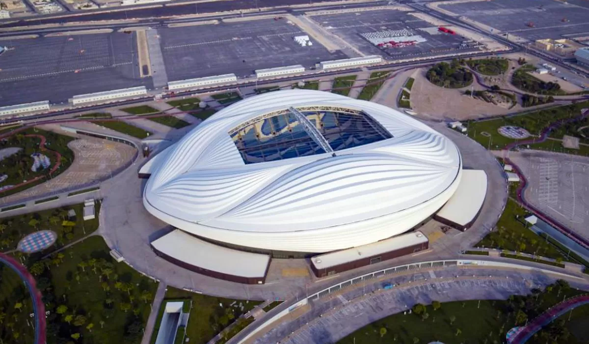 MODERNO ESTADIO. Ver los partidos del Mundial de Qatar dentro de un barco de lujo.