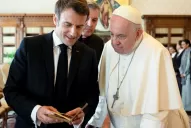 Macron se reunió con el Papa y Ucrania estaría en el centro de las conversaciones