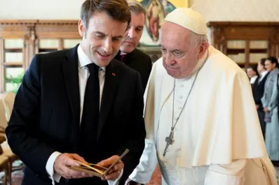 Macron se reunió con el Papa y Ucrania estaría en el centro de las conversaciones