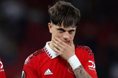 Con Licha Martínez y Garnacho, Manchester United selló su pase a la próxima ronda de la Europa League