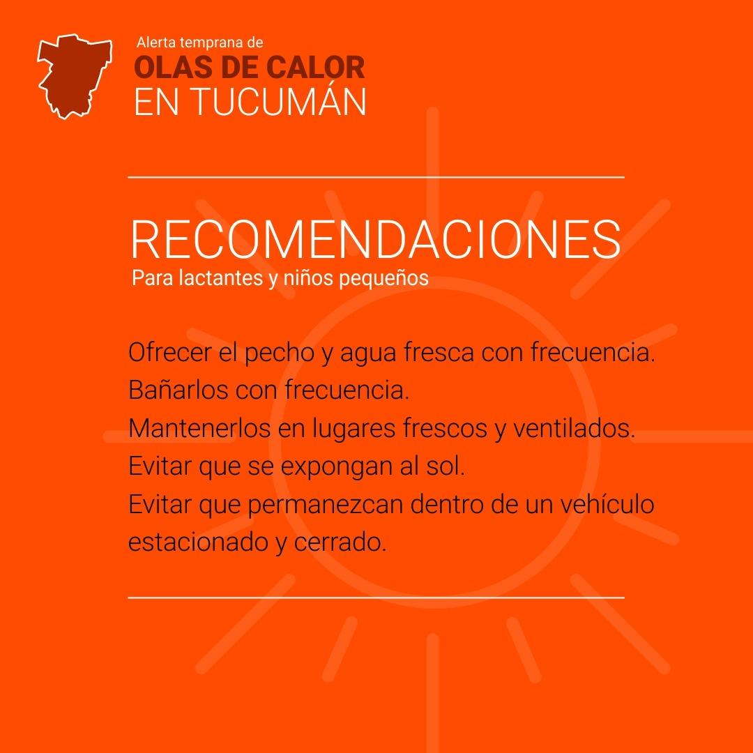 Tucumán, un horno: Cómo reconocer y actuar ante casos de agotamiento y golpe de calor