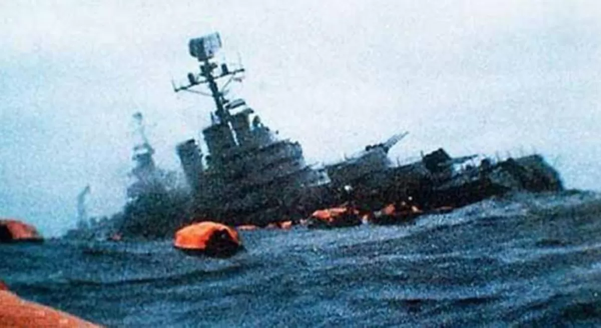 “Hundan al Belgrano”, en La Ramada de Abajo