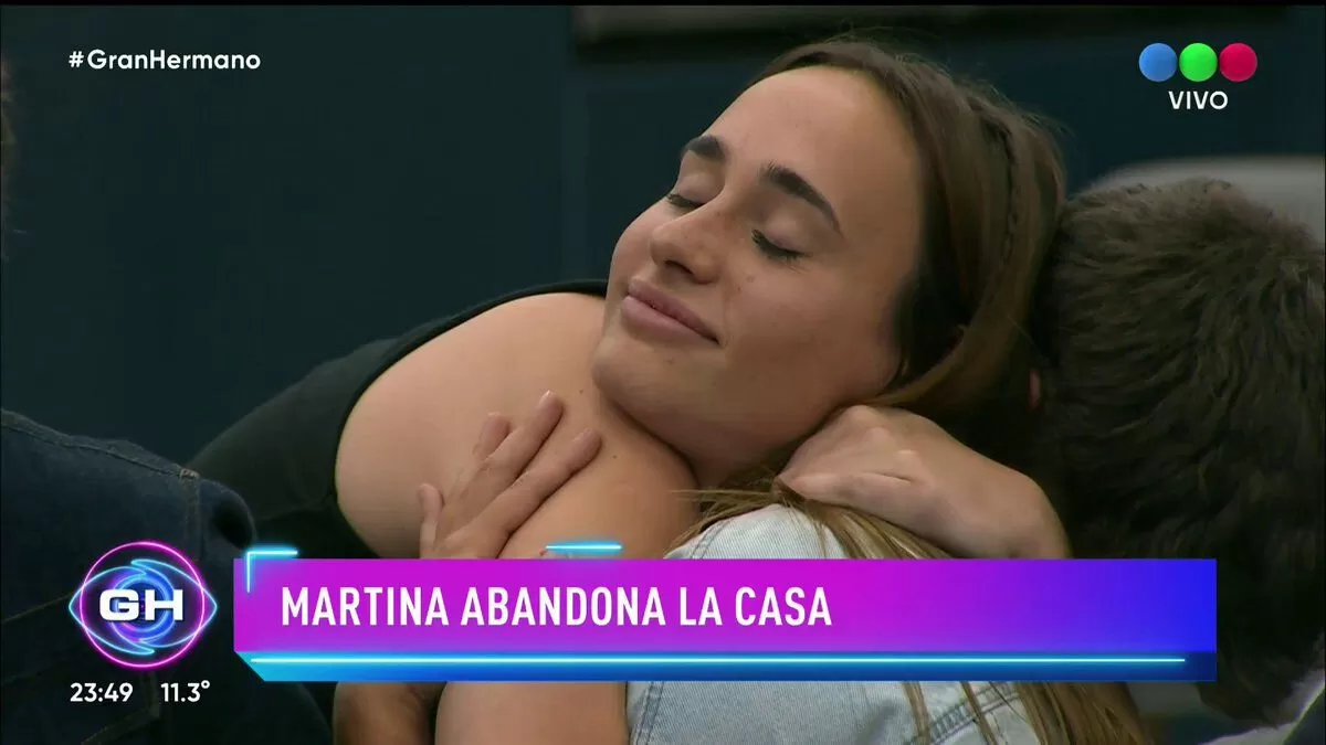 Martina, la última expulsada de Gran Hermano