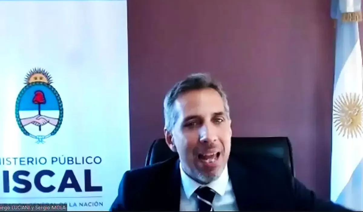 El fiscal federal Diego Luciani.