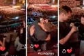 Video: el romántico pedido de matrimonio en pleno show de Coldplay
