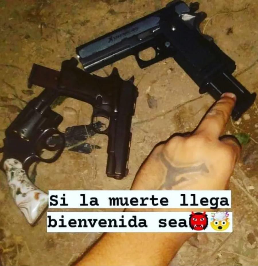 Las redes sociales del acusado del homicidio a Blaquier: fotos con armas, motos y muchos dólares