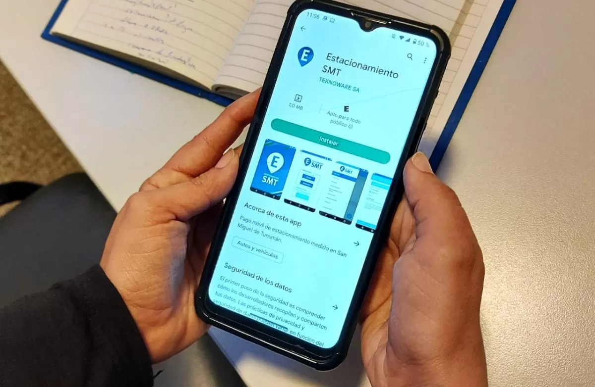 ESTACIONAMIENTO SMT. El servicio está suspendido, pero es posible gestionar el reintegro de los saldos a favor. Foto ilustrativa prensa SMT