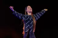 El llamativo look que eligió Tini Stoessel para cantar con Coldplay