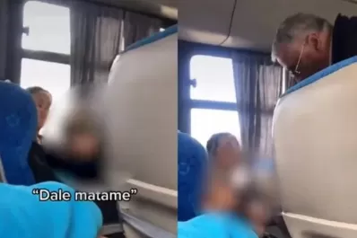 Video: un niño fue golpeado por su madre en un colectivo y agredido verbalmente por el chofer