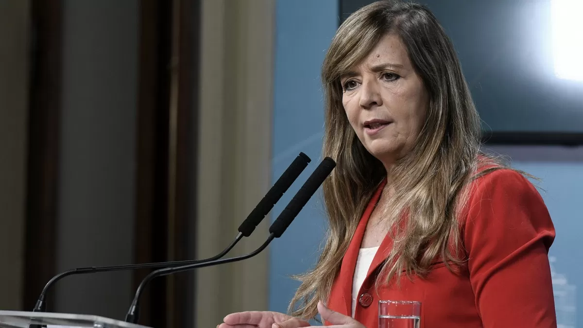 Gabriela Cerruti, portavoz del Gobierno. Presidencia de la Nación