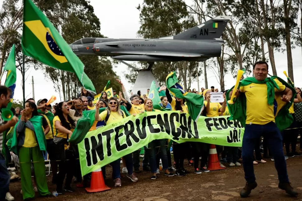 RECLAMO. En  Anapolis, estado de Goias, piden “intervención federal” 