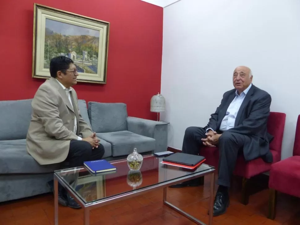 Miguel Ángel Broda habló con LA GACETA en la Facultad de Ciencias Económicas de la UNT. utdt.edu