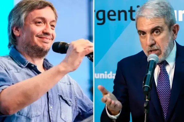 Interna del FdT: Aníbal Fernández cruzó a Máximo Kirchner tras sus críticas al Presidente