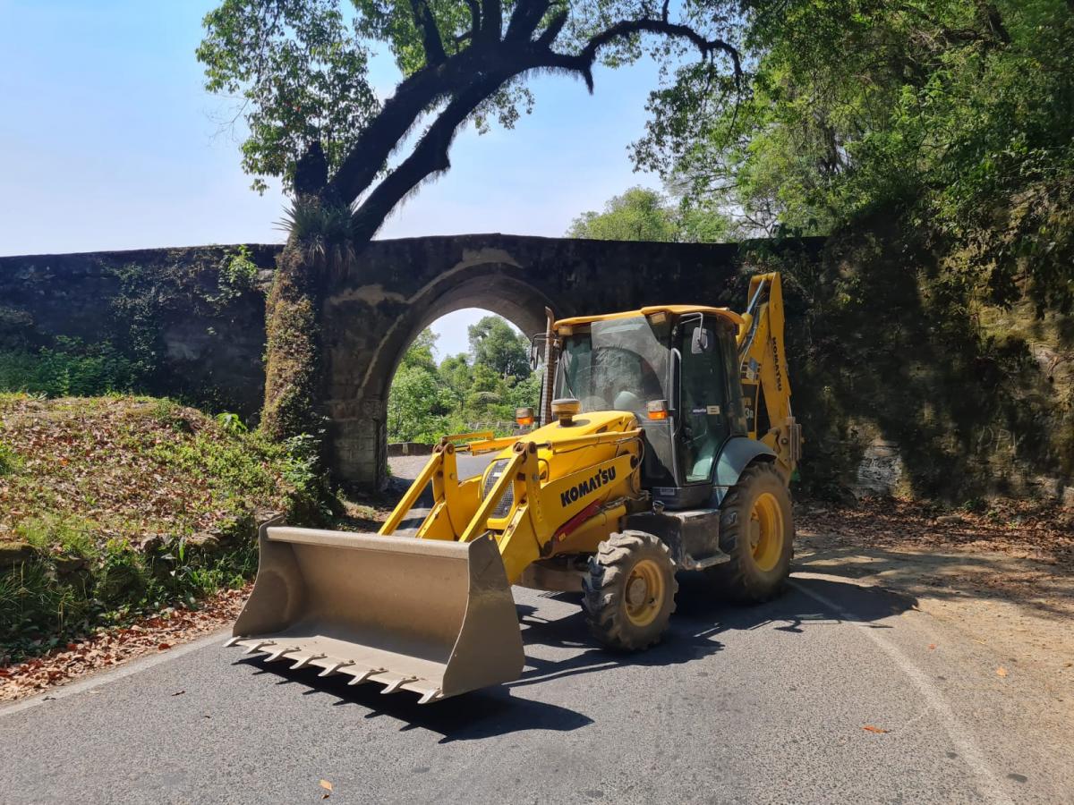 Cortaron la ruta a San Javier: comenzaron las obras para reemplazar el puente en El Rulo