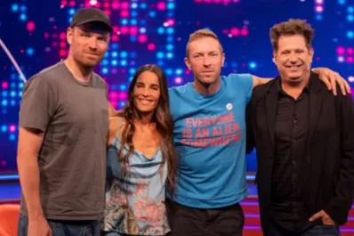Coldplay, con Juana Viale y Bebe Contepomi: mirá el detrás de escena de la entrevista