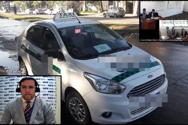 Usó el taxi de su padre para salir a robar  y terminó condenado