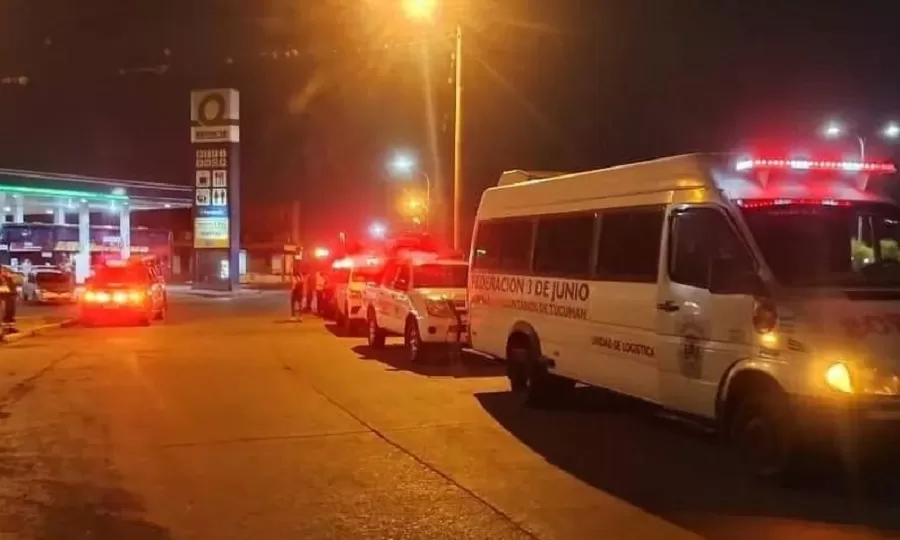 Bomberos Voluntarios de Tafí Viejo van a Salta, para combatir el gran incendio