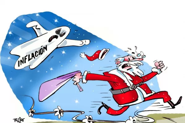 Hasta Papá Noel le gambetea a la inflación
