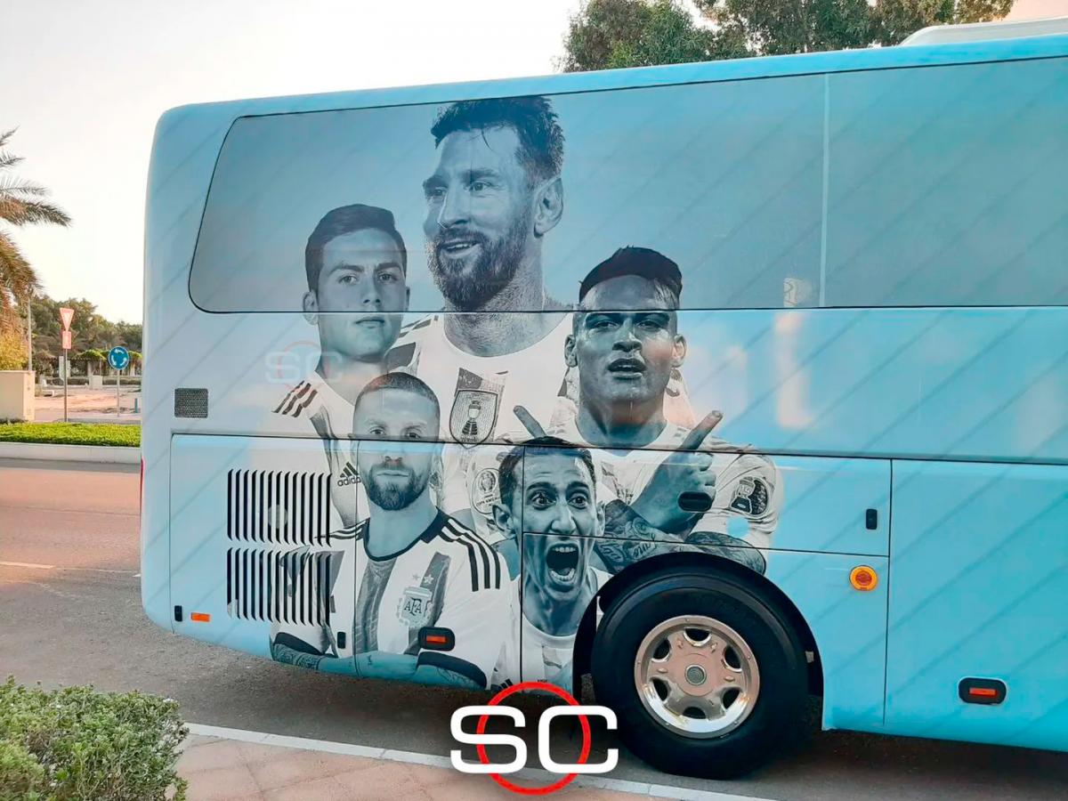 El colectivo que la Selección usará en Abu Dhabi.