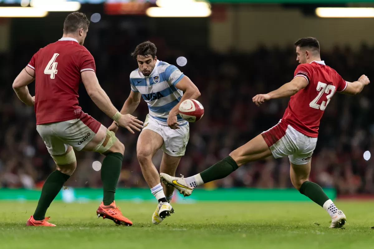 NO PUDO SER. El seleccionado argentino de rugby cayó ante Gales.